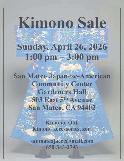 Kimono Sale flyer