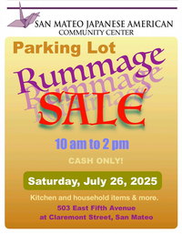 A thumbnail for the flyer of Parking Lot Rummage Sale on July 26, 2025.